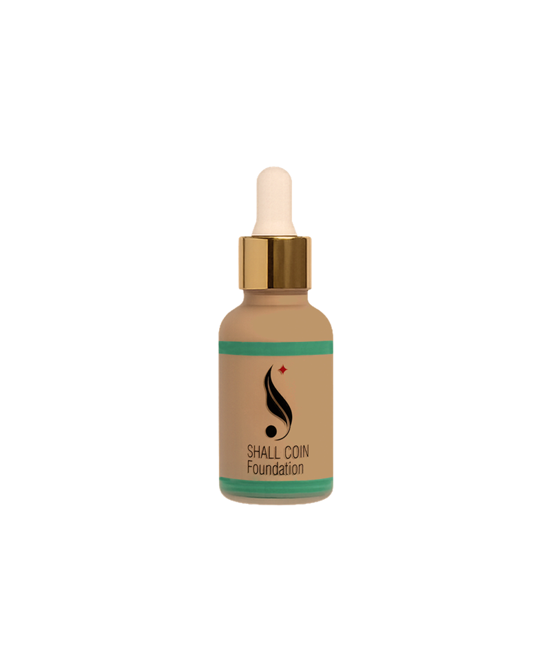 کرم پودر 03 شال کوین اصل (تناژ نخودی)