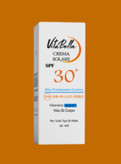 کرم ضد آفتاب بی رنگ حجم ۴۰ میل ویتابلا spf 30